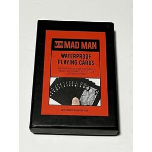 Mad‎ Man Waterproof Pack Of Playing Cards HM2179